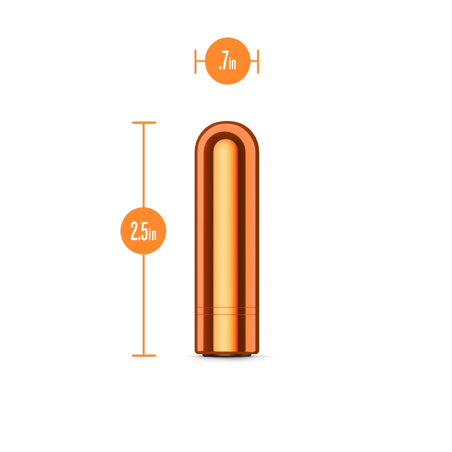 Kool Vibes Mini Bullet in Tangerine Orange