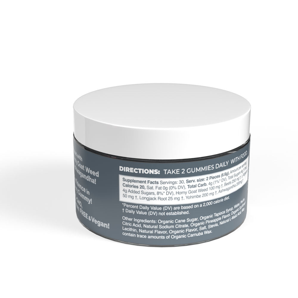 His Vitality Boost Gummies – Male Enhancement Supplement with Botanicals and L-Arginine