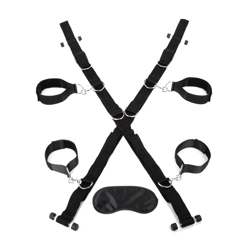 Lux Fetish Over the Door Saint Andrew’s Cross – Universal BDSM Restraint