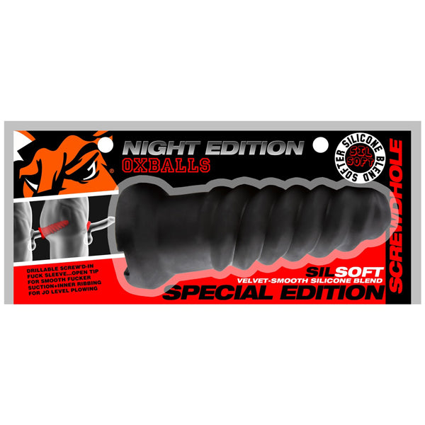 Screwdhole Screwd-In Open Tip Masturbator Night for Intense Pleasure