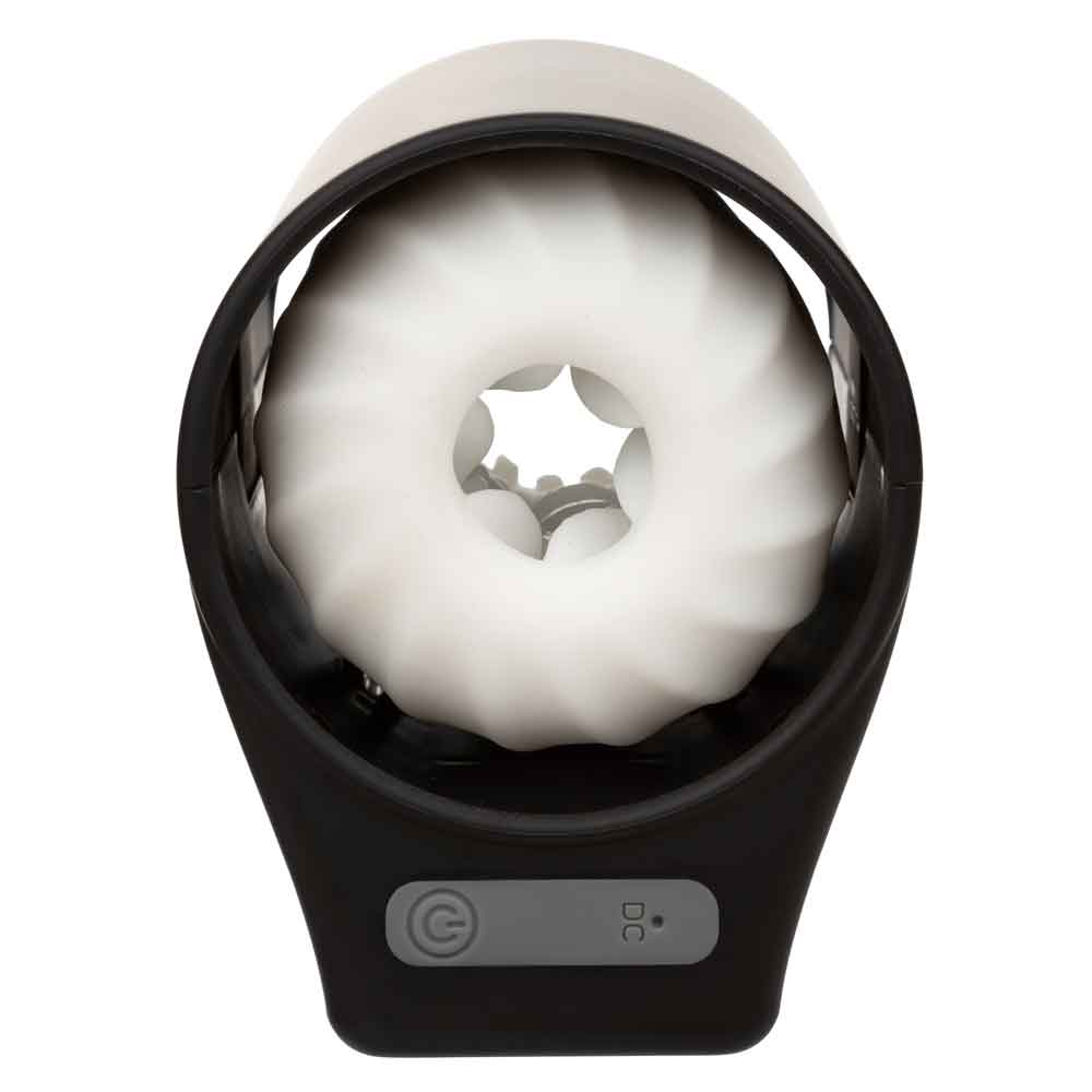 Optimum Power Power Thruster Textured Stroker Sleeve with 5 Thrusting Functions