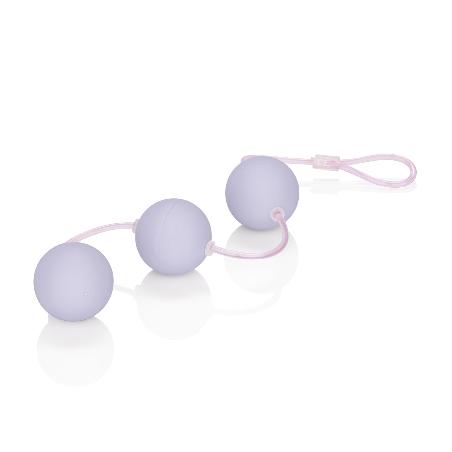 First Time Love Balls Triple Lover Purple Set with 1.25 Inch Smooth Weighted Kegel Balls