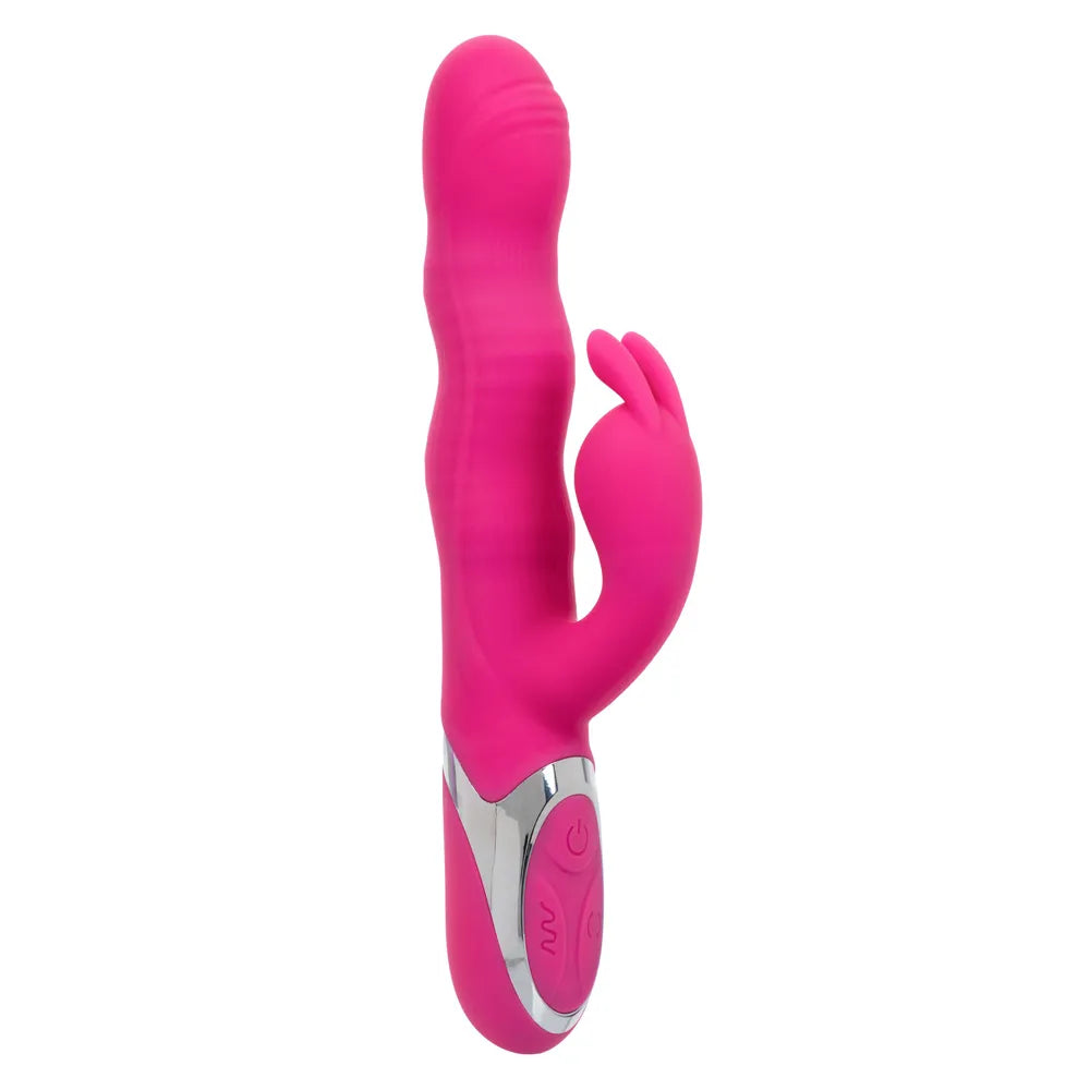 Enchanted Wave Action Bunny (Pink) – Dual Motor Rabbit Vibrator