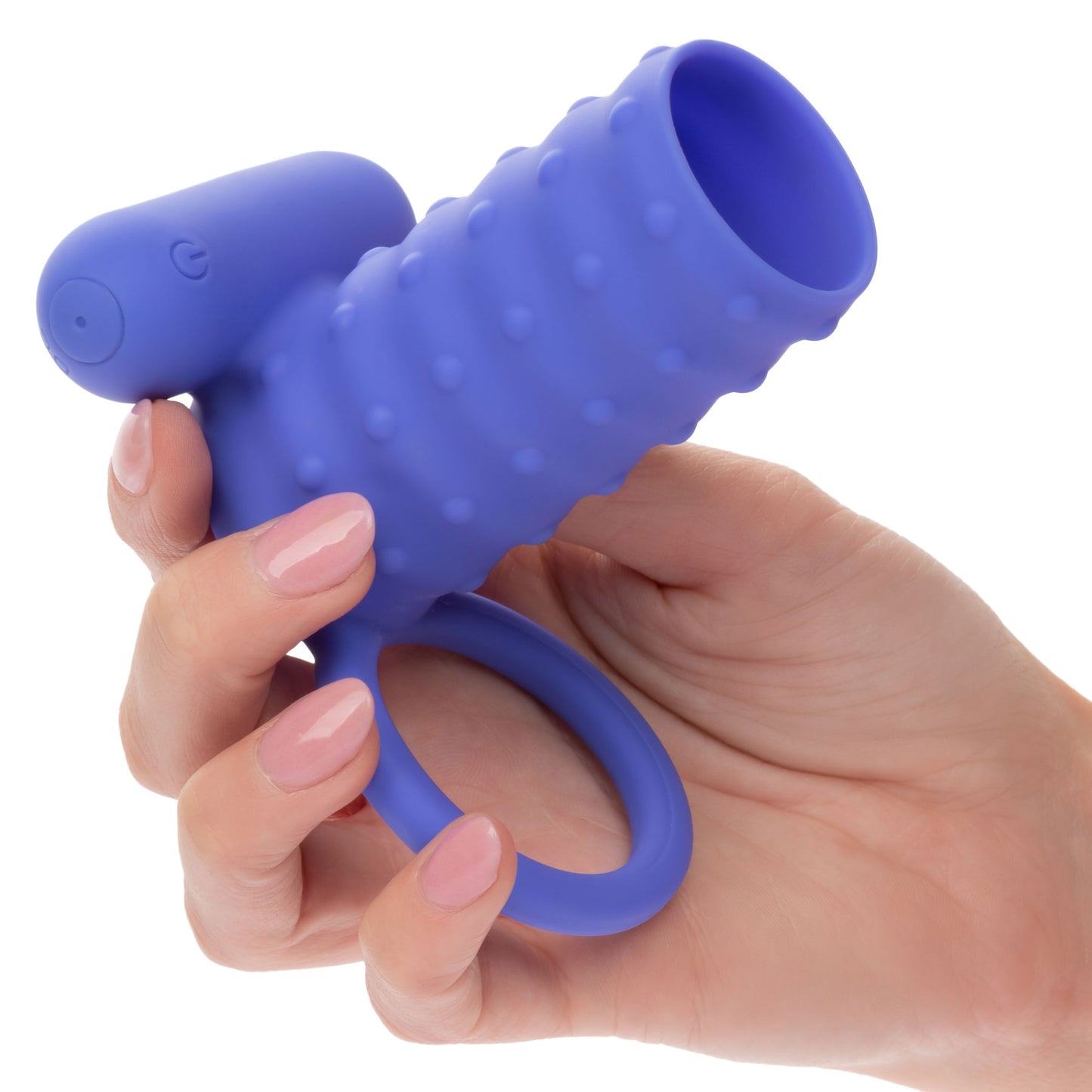 Endless Desires Enhancer – Ribbed Vibrating Cock Sleeve