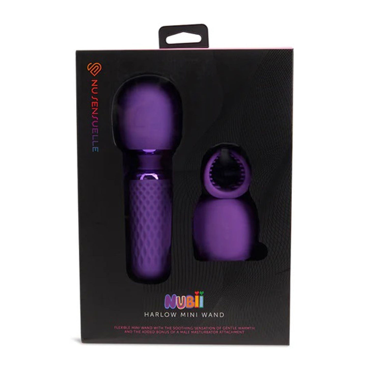 Nu Sensuelle Nubii Harlow Mini Wand Massager with Warming