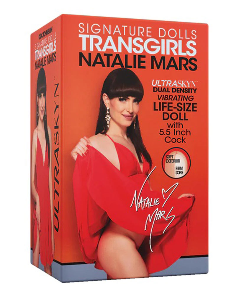 Signature Dolls TransGirl Natalie Mars – Life-Size Replica Doll with Dual-Density Cock and Penetrable Ass