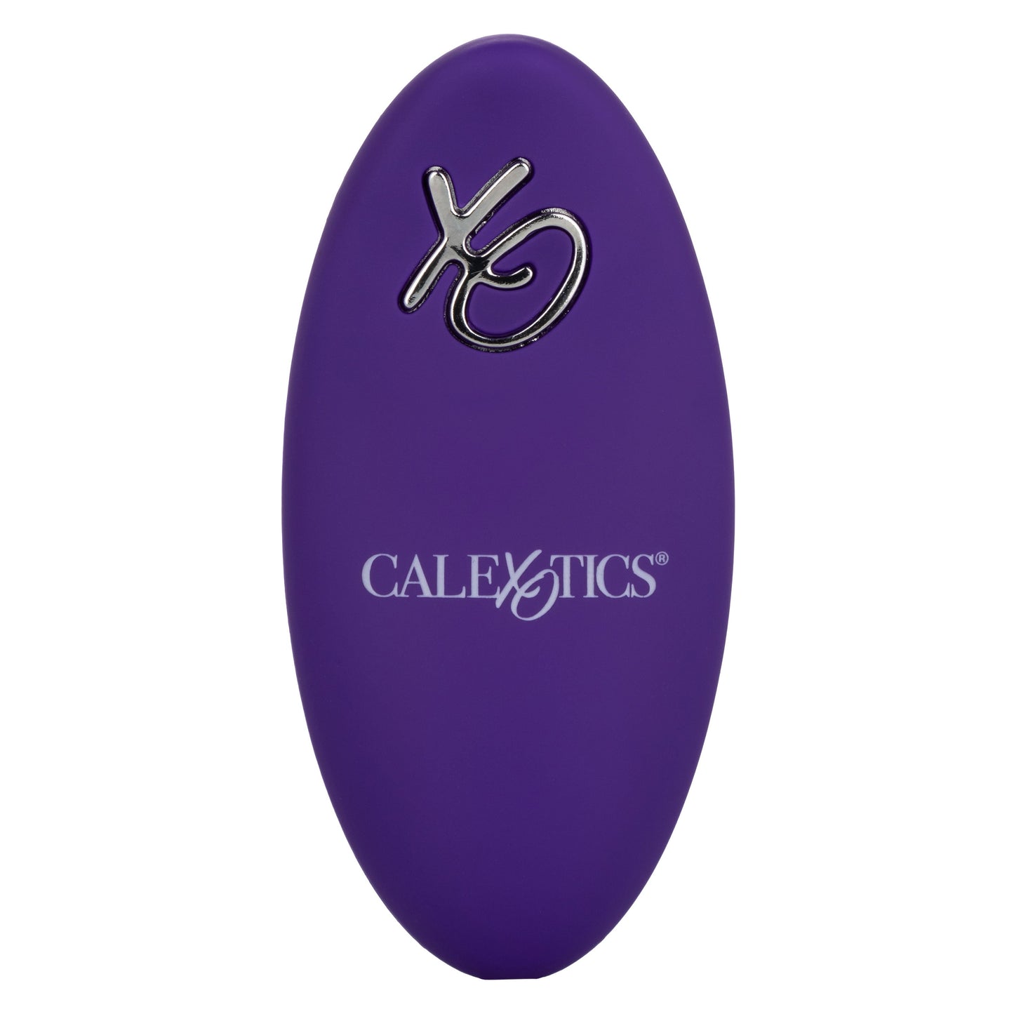 Lock-N-Play Remote Pulsating Panty Teaser Wireless Silicone Vibrator with Mini Remote Control in Purple