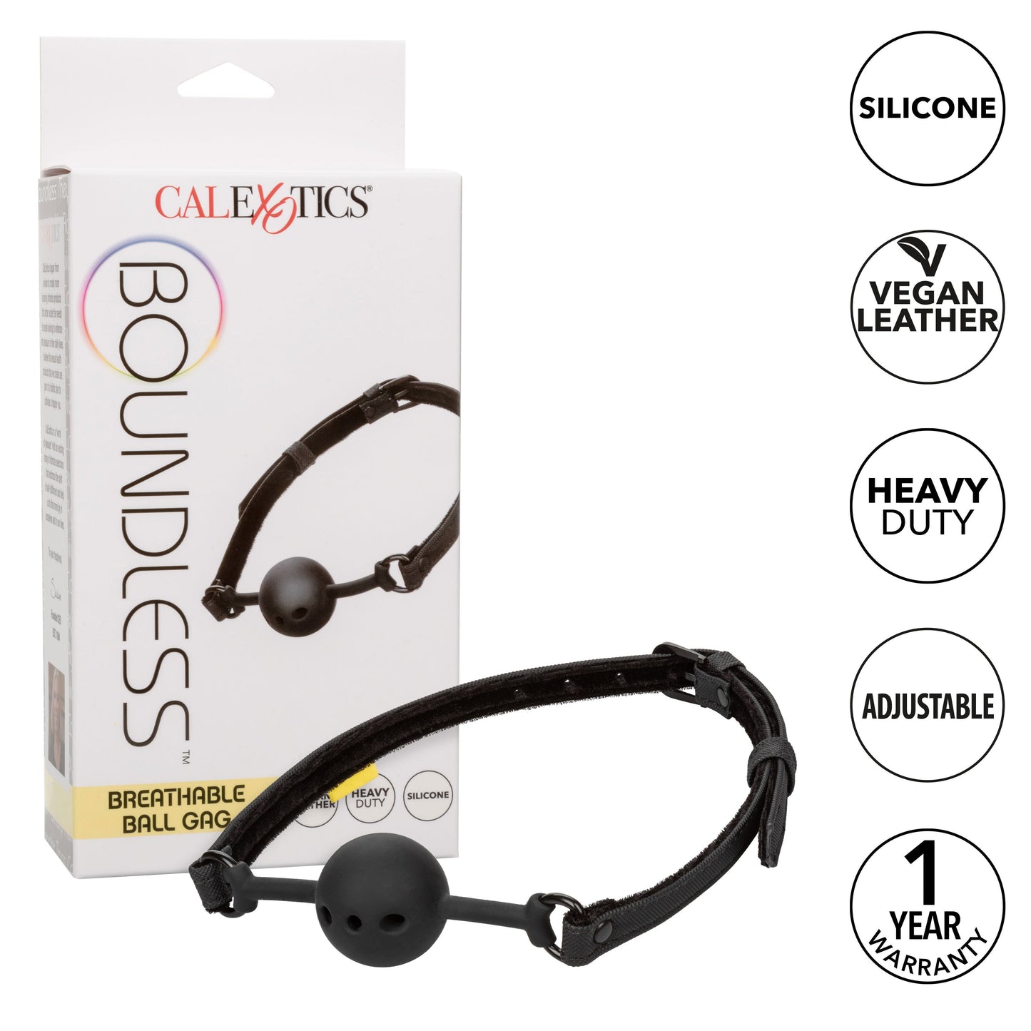 Boundless Breathable Ball Gag – Adjustable Ball Gag