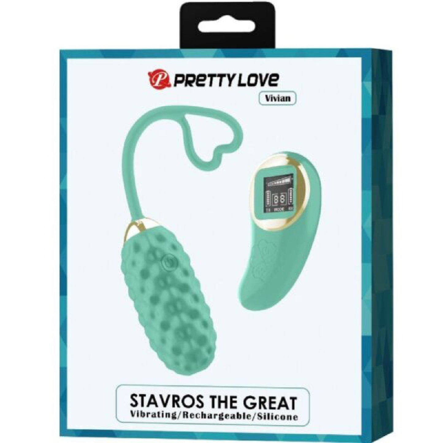 Pretty Love Vivan – Remote-Controlled Egg Vibrator with 10 Vibration Patterns