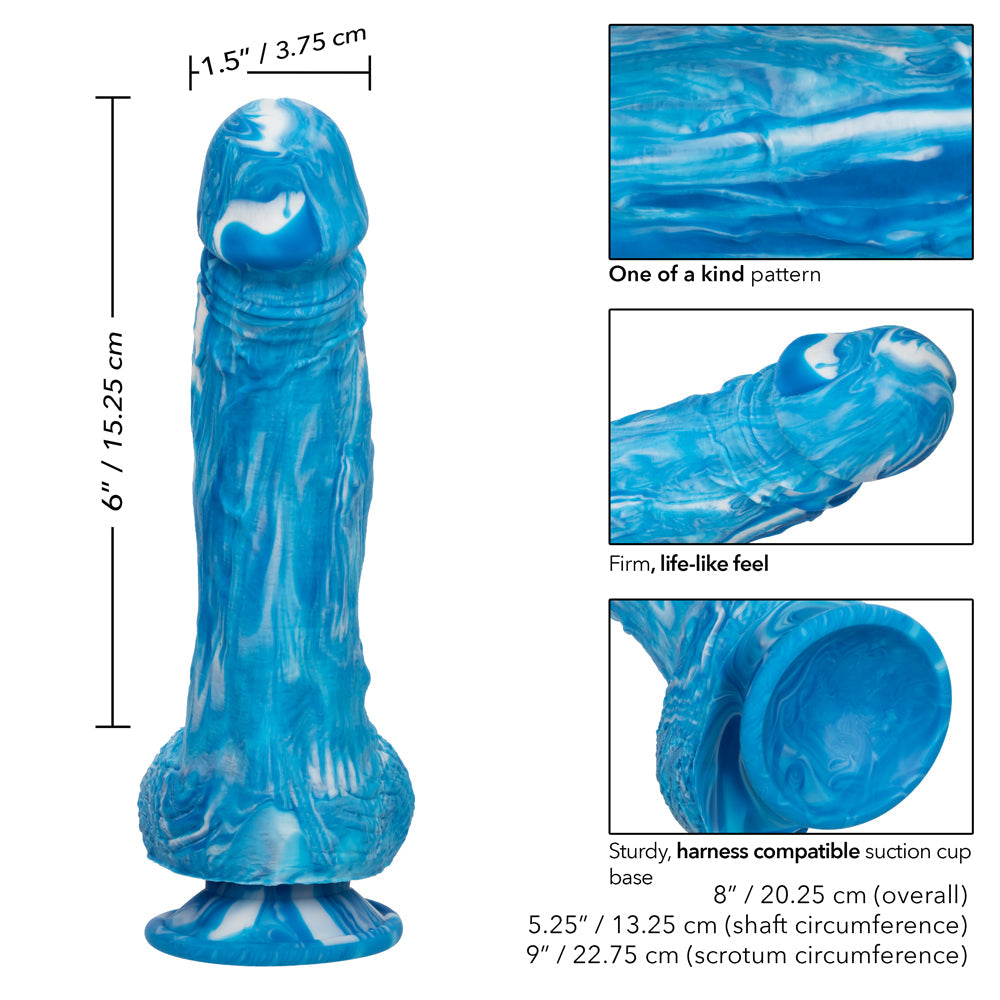 Twisted Love Dong with Smooth Design 6"