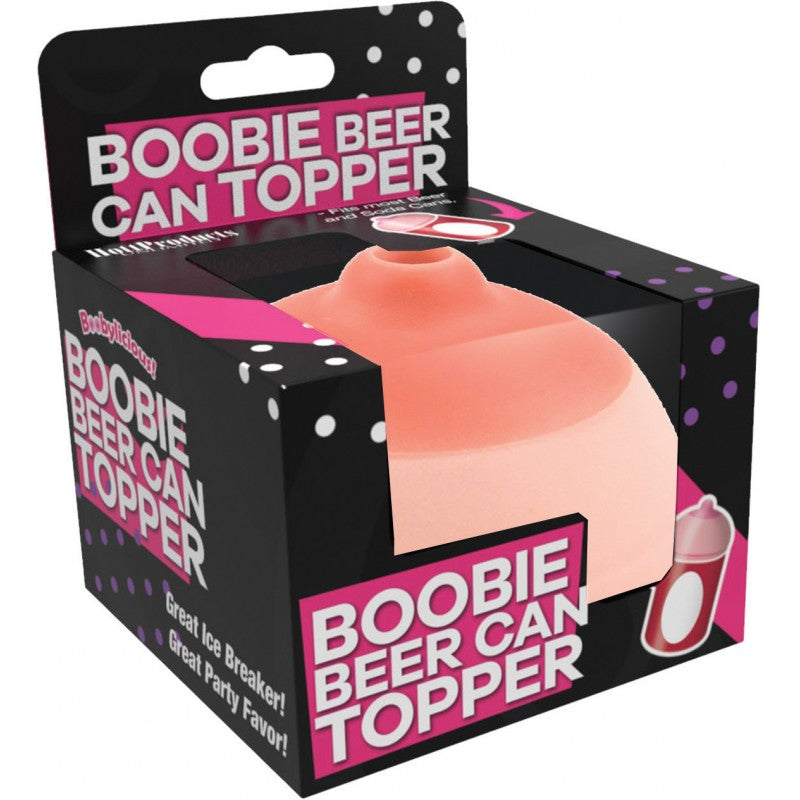 Boobie Beer Can Topper – Food Grade PVC Beverage Accessory