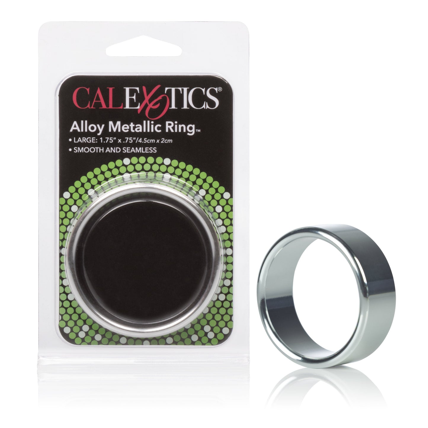 CalExotics Alloy Metallic Extra Large – Smooth Seamless Cock Ring