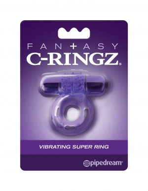 Fantasy C-Ringz (Purple) – Vibrating Super Ring for Erection Support
