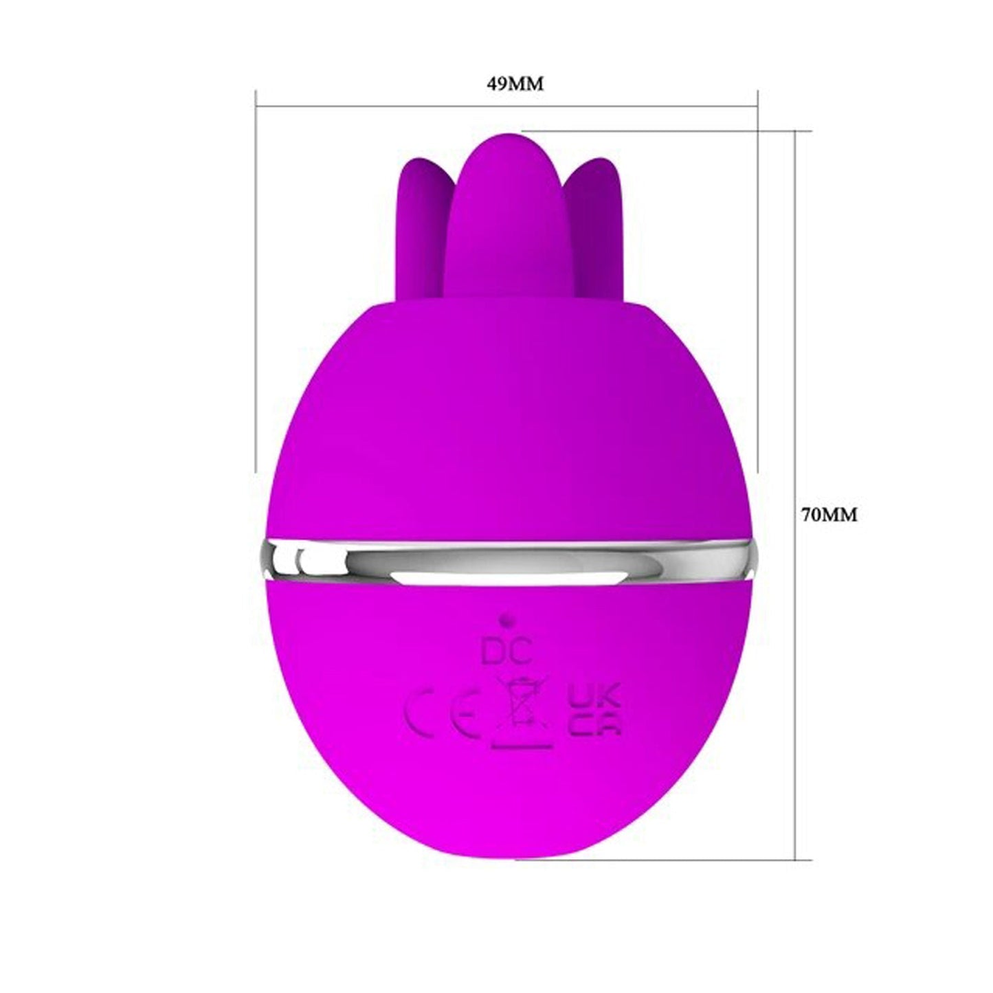 Gemini Ball – Pulsating and Licking Ball-Shaped Vibrator