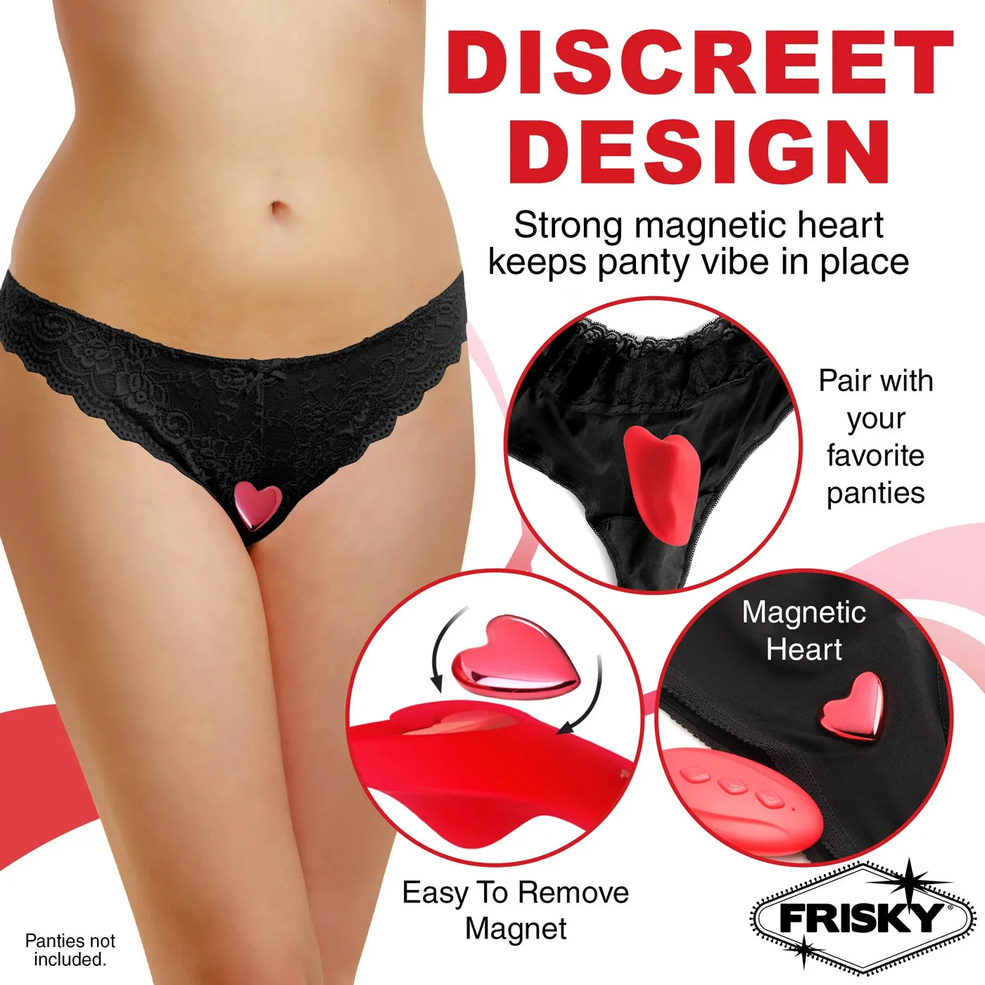 Love Connection Silicone Panty Vibe (Red) – Remote-Controlled Panty Vibrator