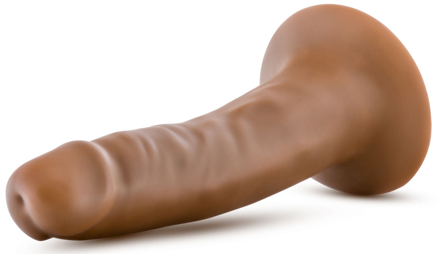 Dr. Skin Dr. Lucas (Mocha) – 5 Inch Silicone Dong With Suction Cup