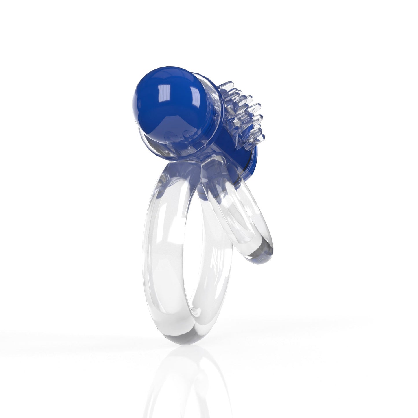 Screaming O 4T DoubleO 6 Blueberry – Super Powered Vibrating Double Ring