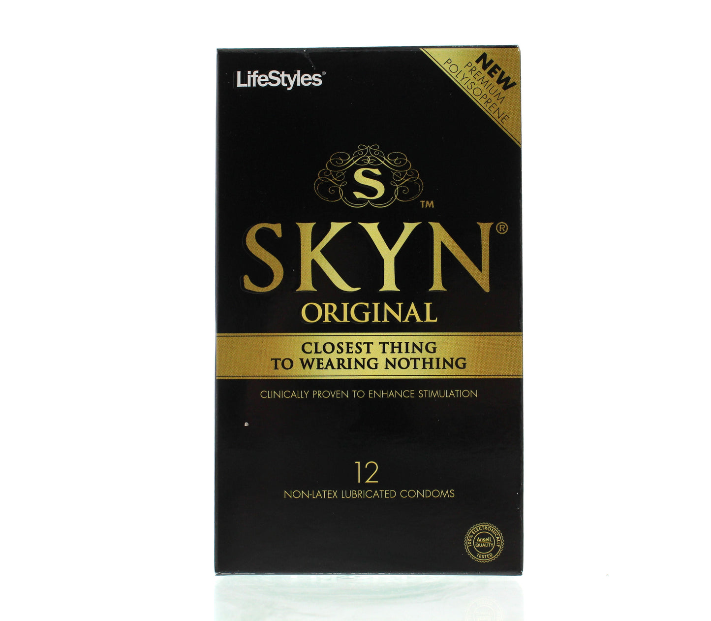 Skyn Original - Non-Latex Lubricated Condoms - 3 Pack