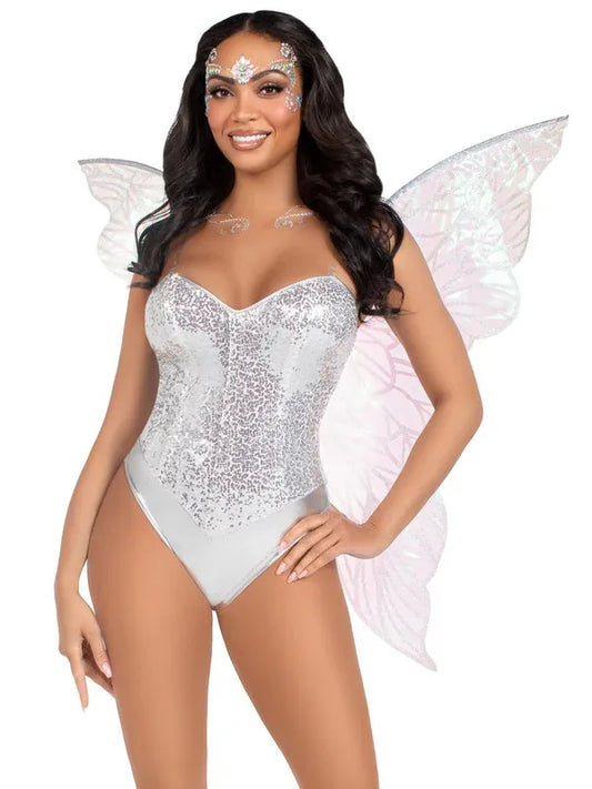 Leg Avenue Strapless Fairy Wings – Iridescent Costume Accessory