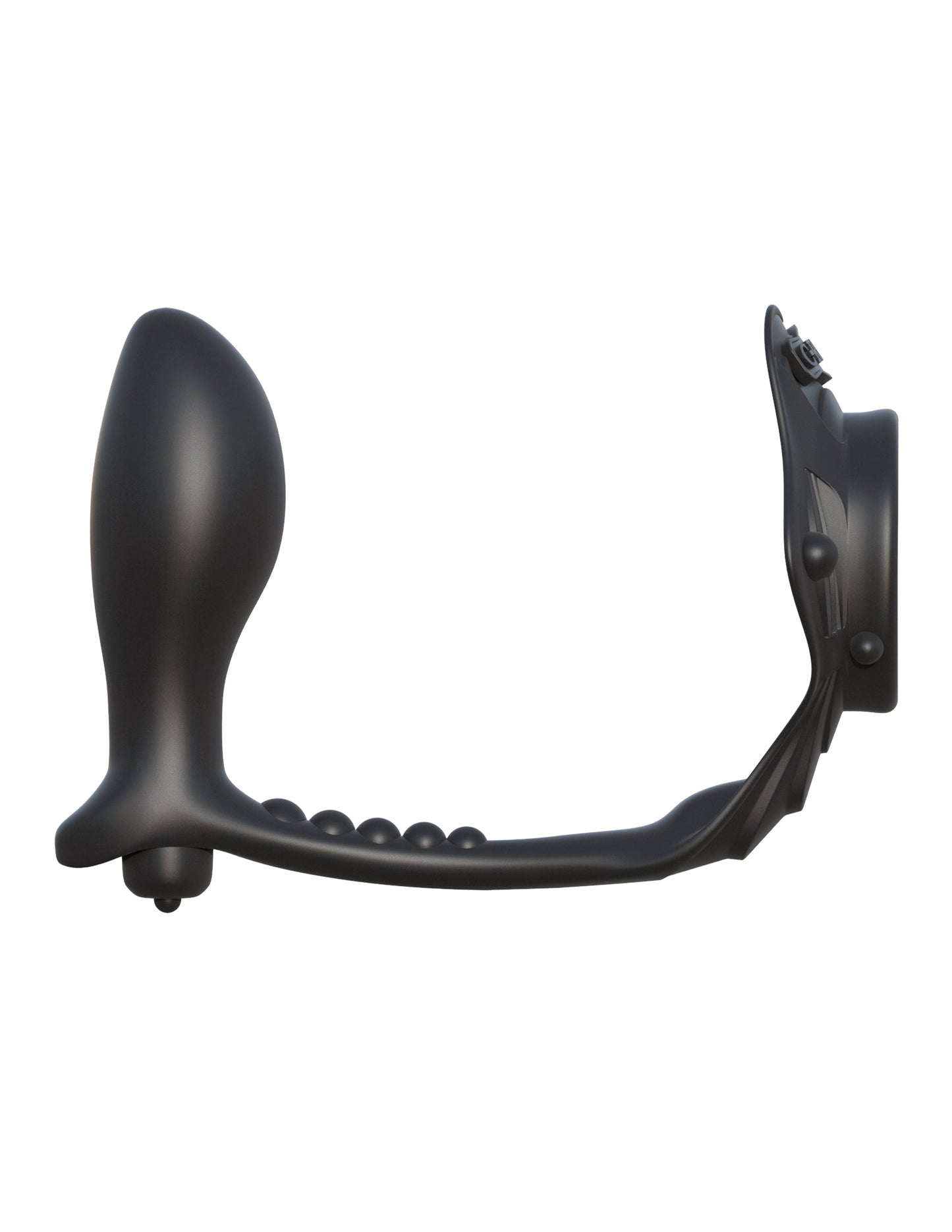 Fantasy Silicone Rock Hard Ass Gasm Performance C-Ring Black