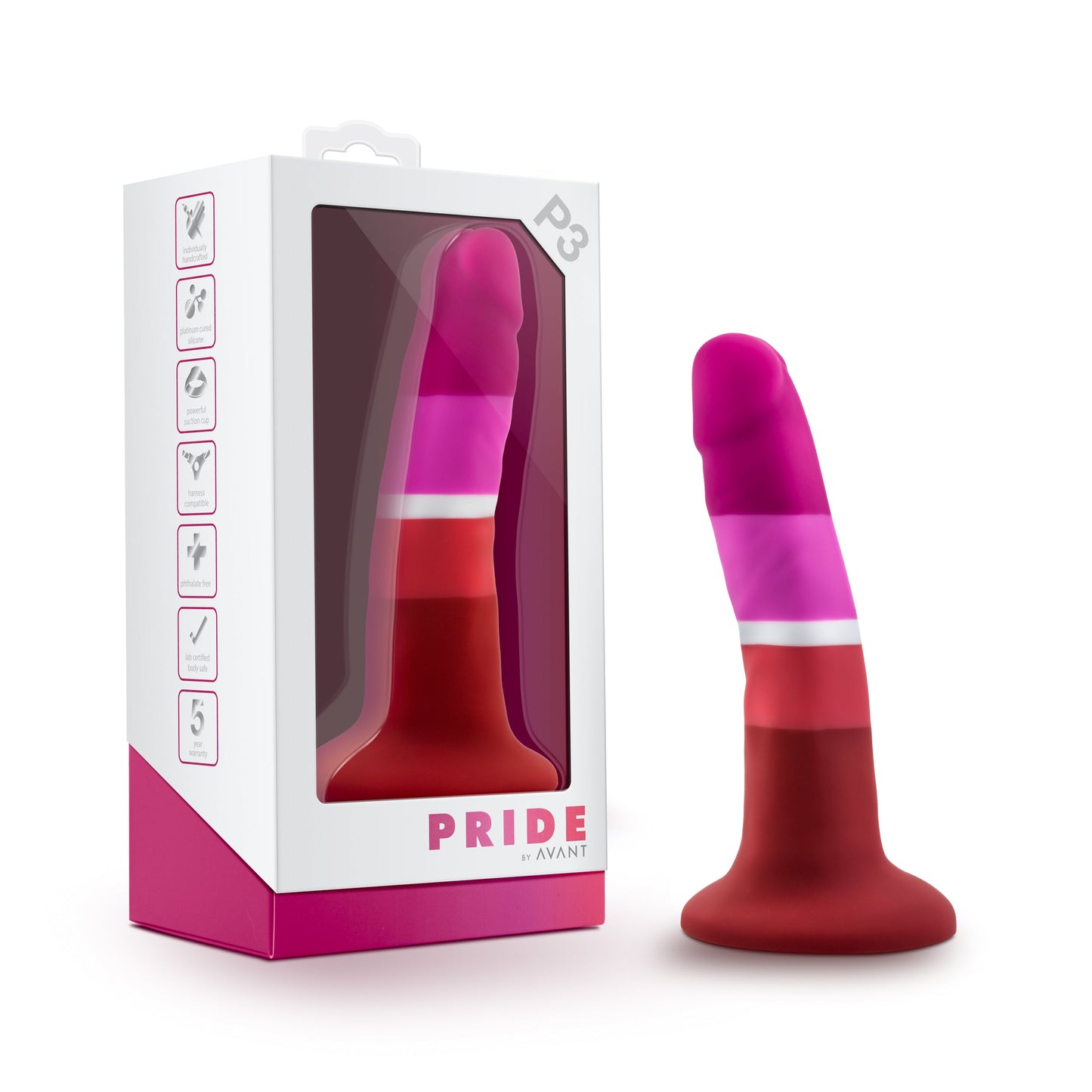 Avant Pride P3 Beauty Silicone Dildo – High-Quality Silicone Dildo