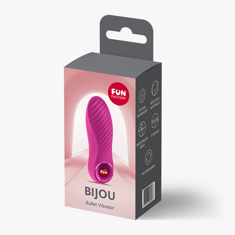 Fun Factory Bijou (Magenta) – USB-C Rechargeable Compact Bullet Vibrator