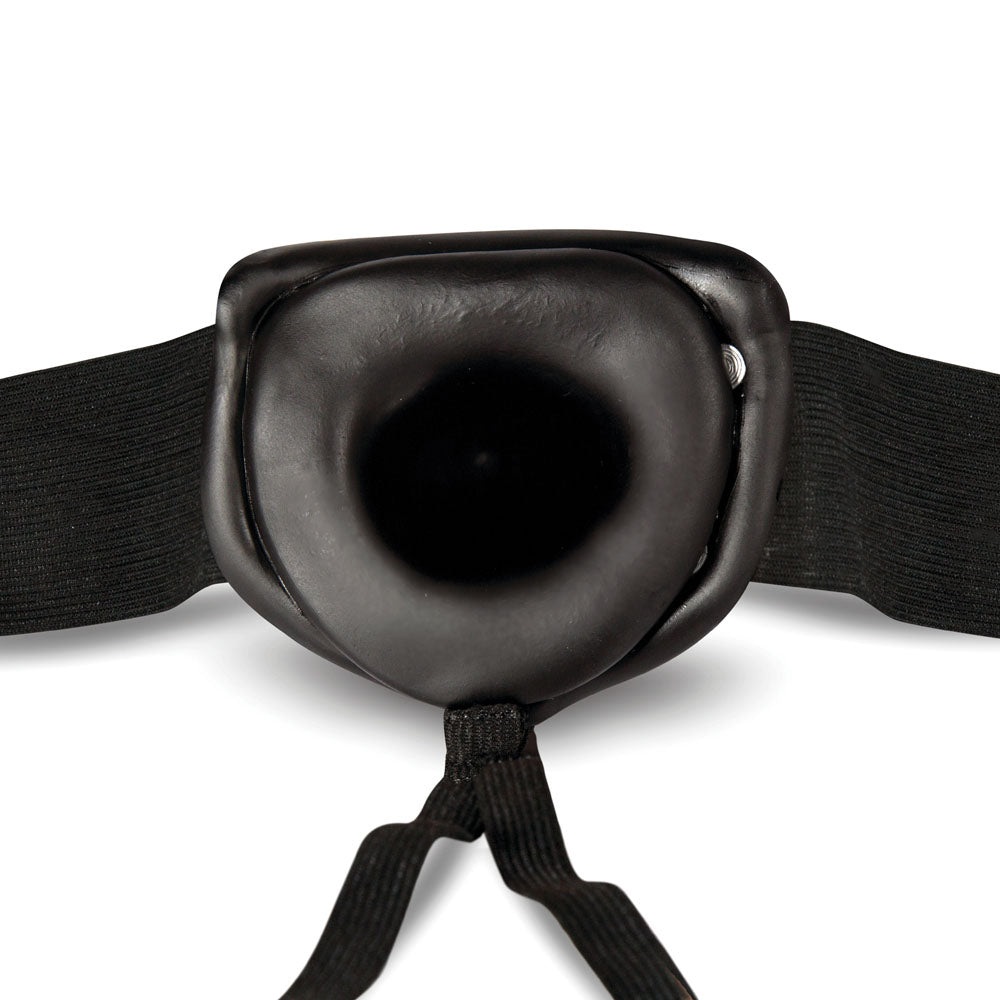 Dr. Skin Hollow Strap-On (Black) 6 Inch – Strap-On Dildo