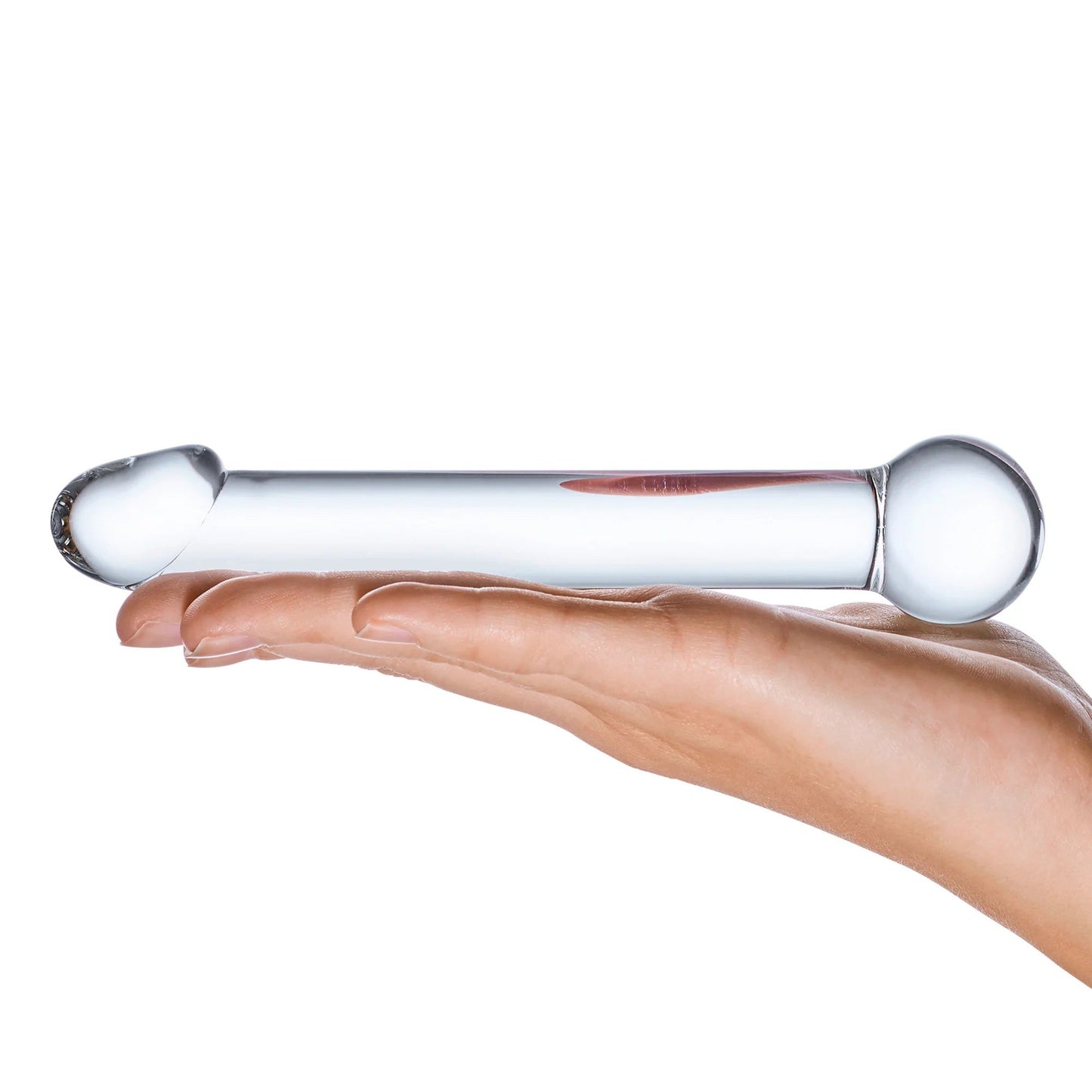Glas 7 Inch Realistic Head Dildo – Glass Dildo