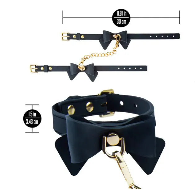Temptasia Ardor Wrist and Ankle Restraints – Body-Safe Silicone Restraint Set