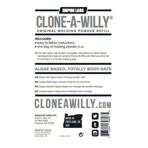 Clone-A-Willy Molding Powder Refill