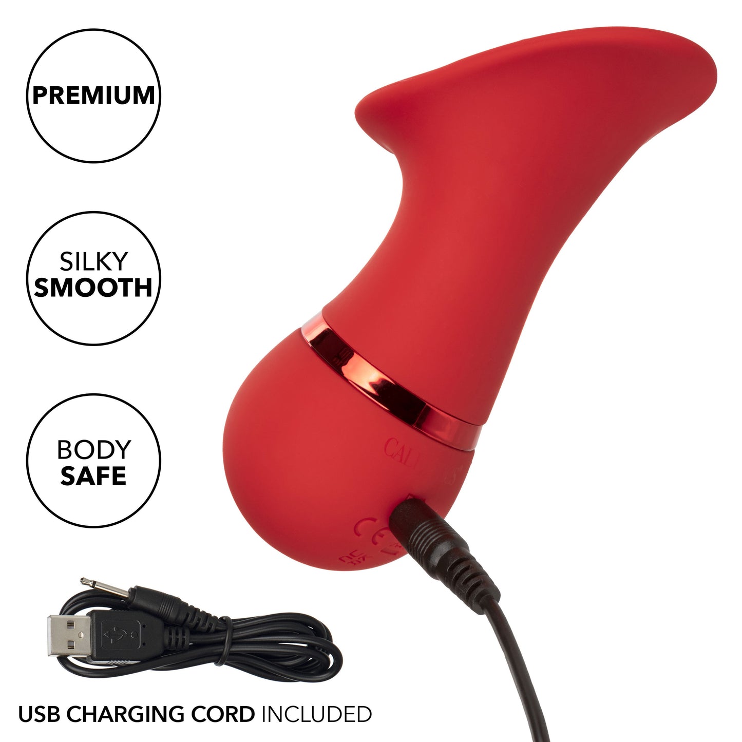 French Kiss Seducer – Compact Massager with 12 Functions Vibrator