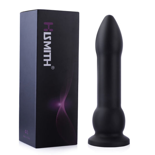 Hismith 10.3 Inch Bullet Anal Dildo with Suction Cup