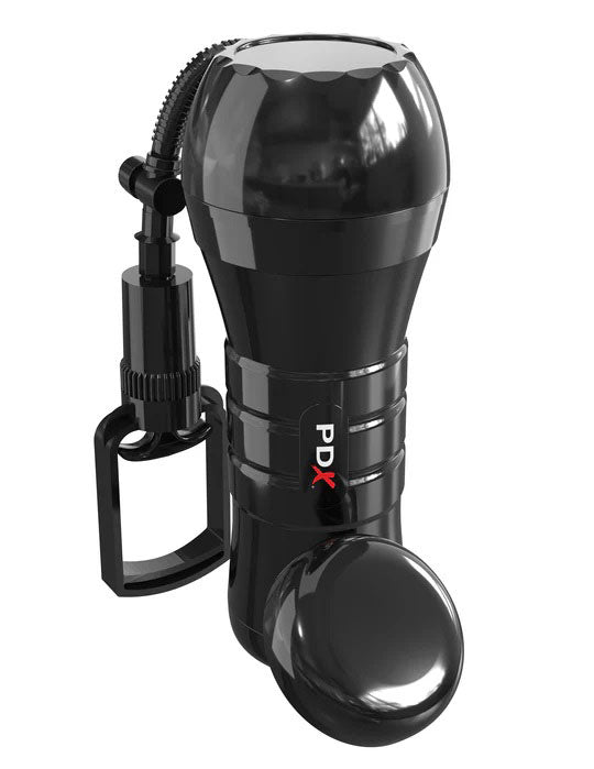 PDX Extreme Wet Pussies Super Sucker XXL (Brown) – Extra-Large Stroker