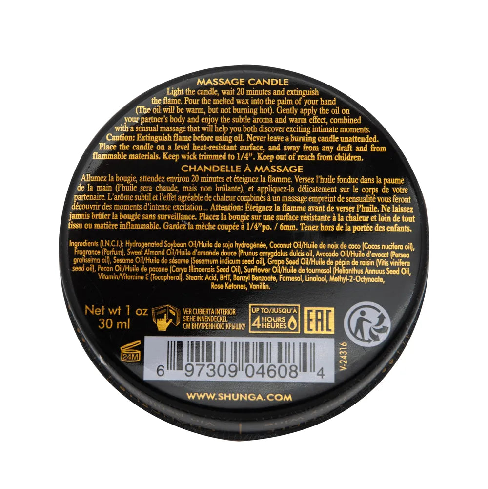 Mini Massage Candle – Soy-Based Travel Size Massage Candle