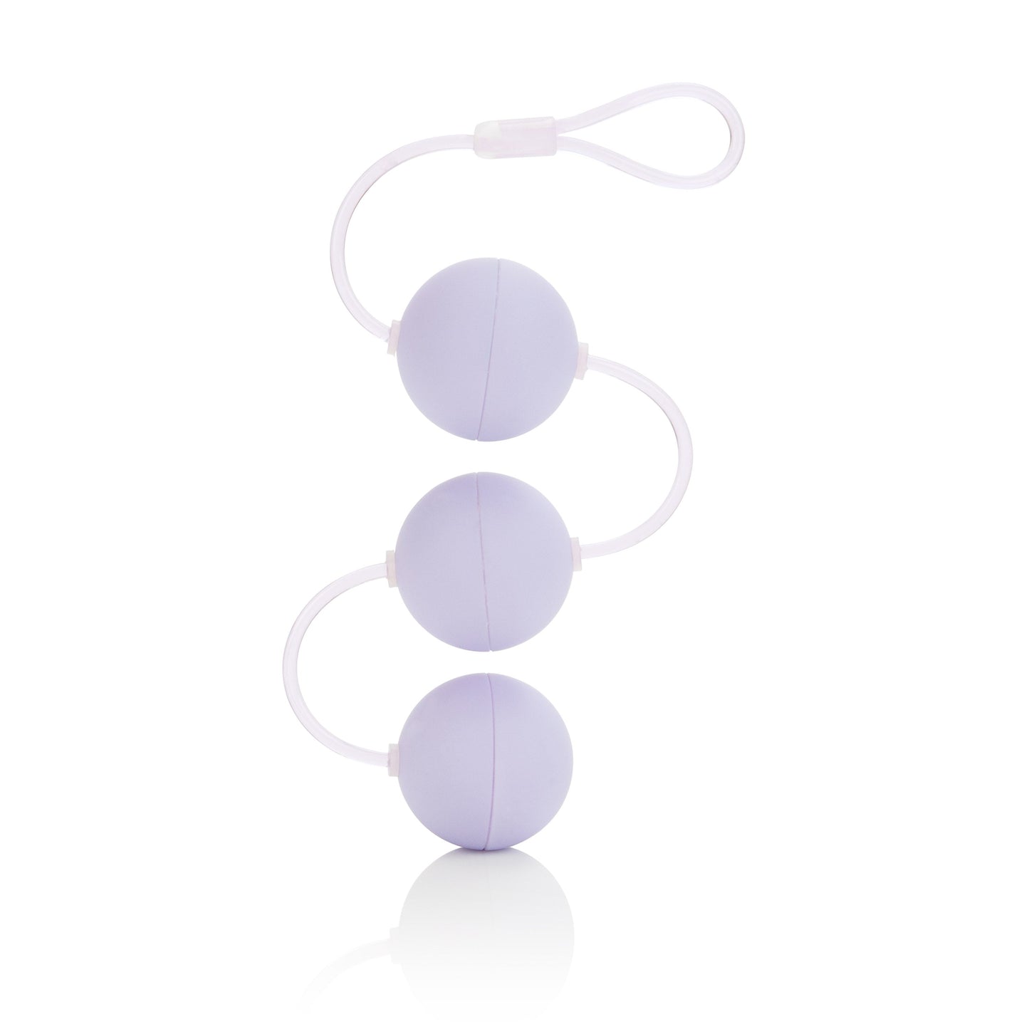 First Time Love Balls Triple Lover Purple Set with 1.25 Inch Smooth Weighted Kegel Balls