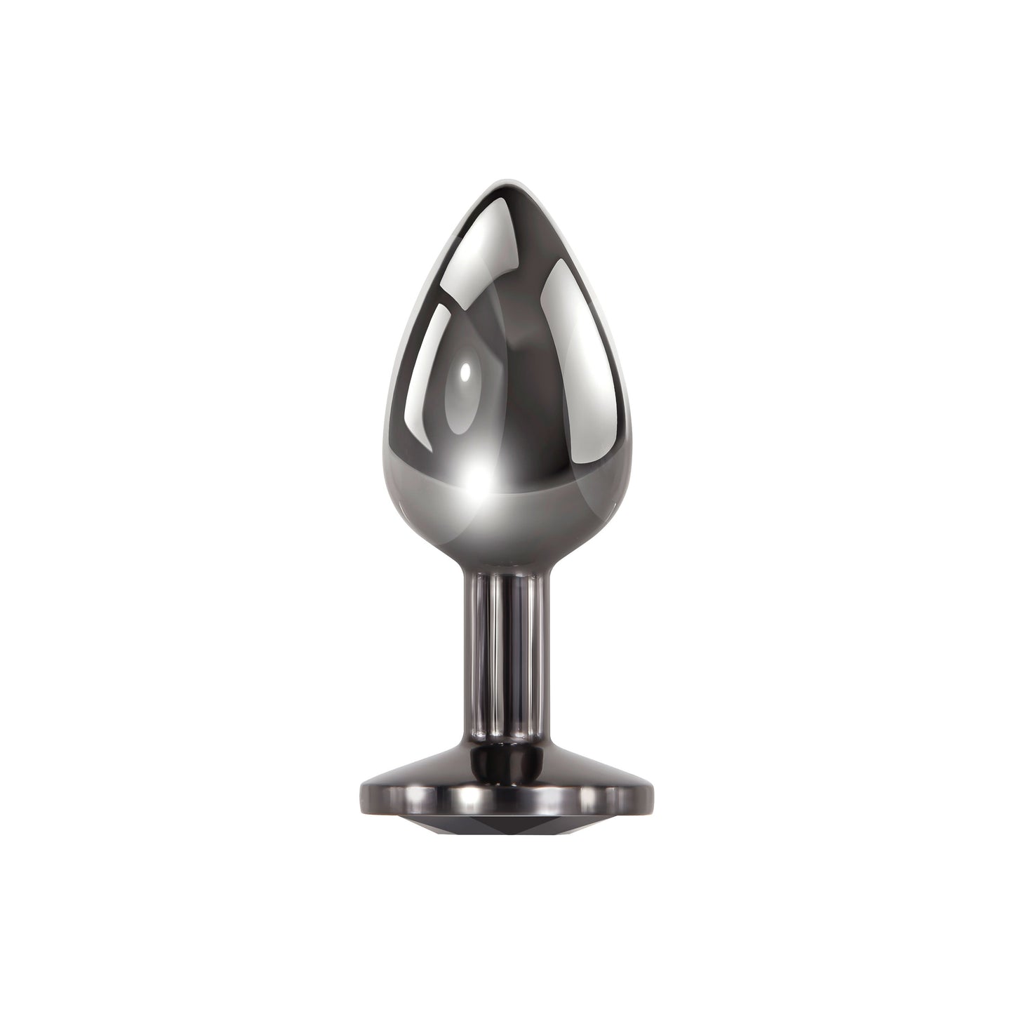 Evolved Black Gem Anal Plug Set – Metal Anal Plug Set