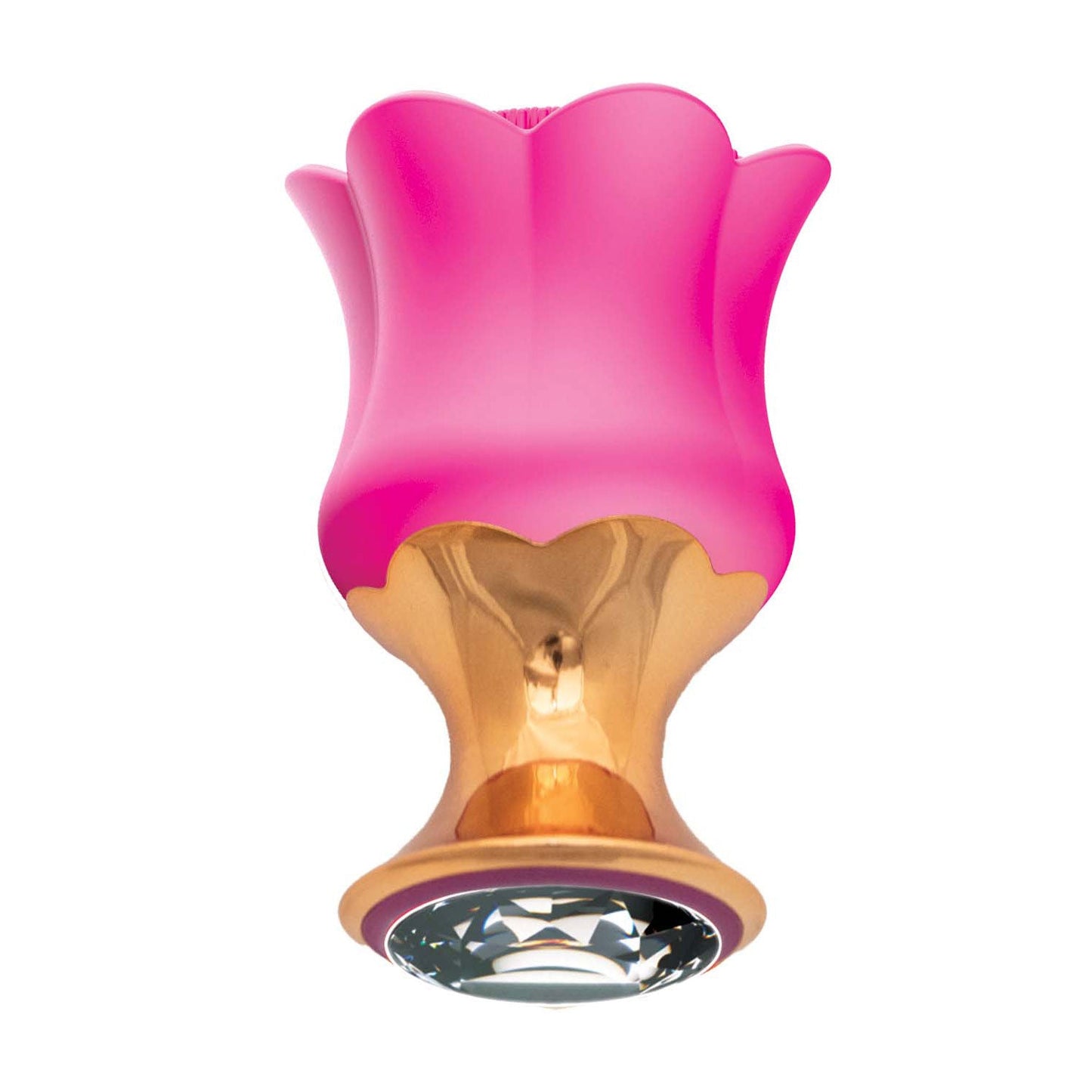 Nasstoys Goddess Diamond Blooming Clitoral Massager Fushcia