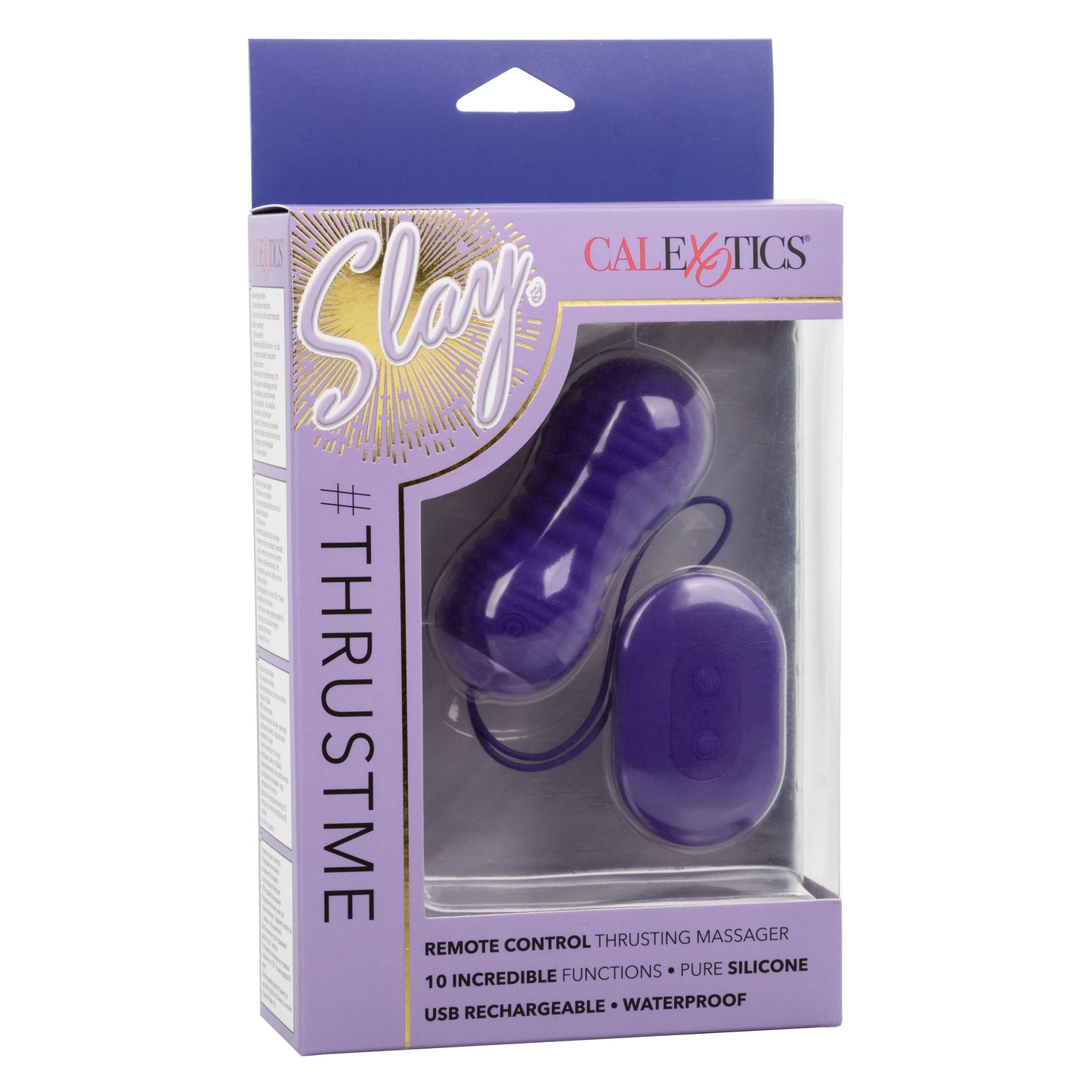 Slay ThrustMe Remote Control Ribbed Bullet Vibrator