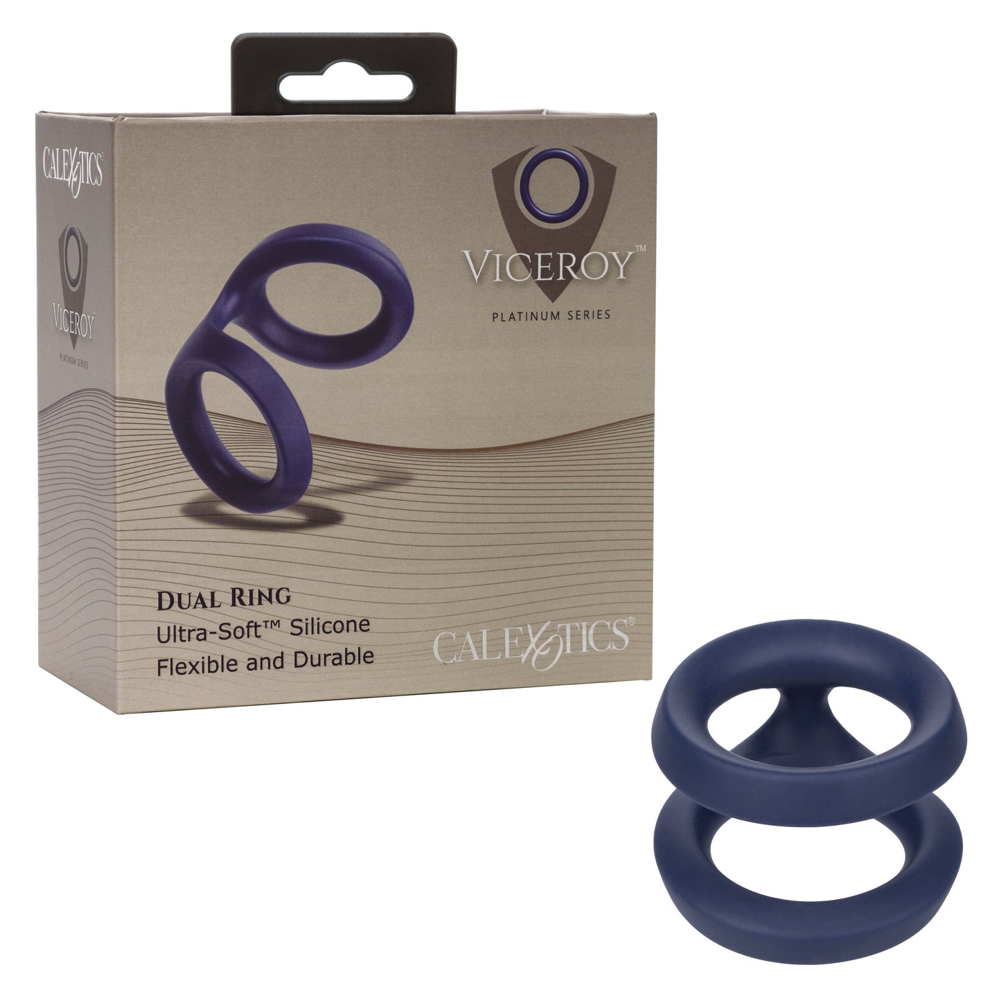 Viceroy Dual Silicone Cock Ring For Enhanced Stamina