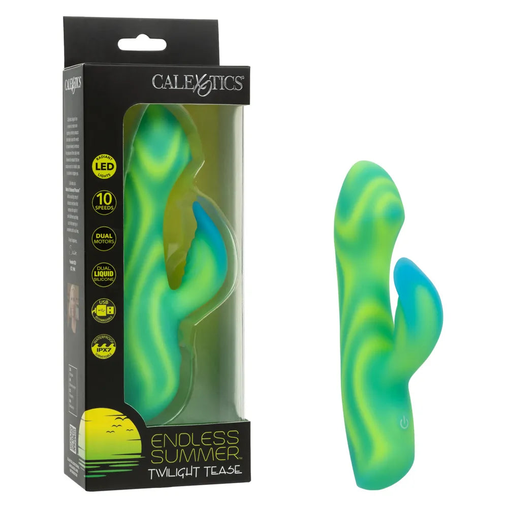 Endless Summer Twilight Tease (Green) – Dual-Motor Massager