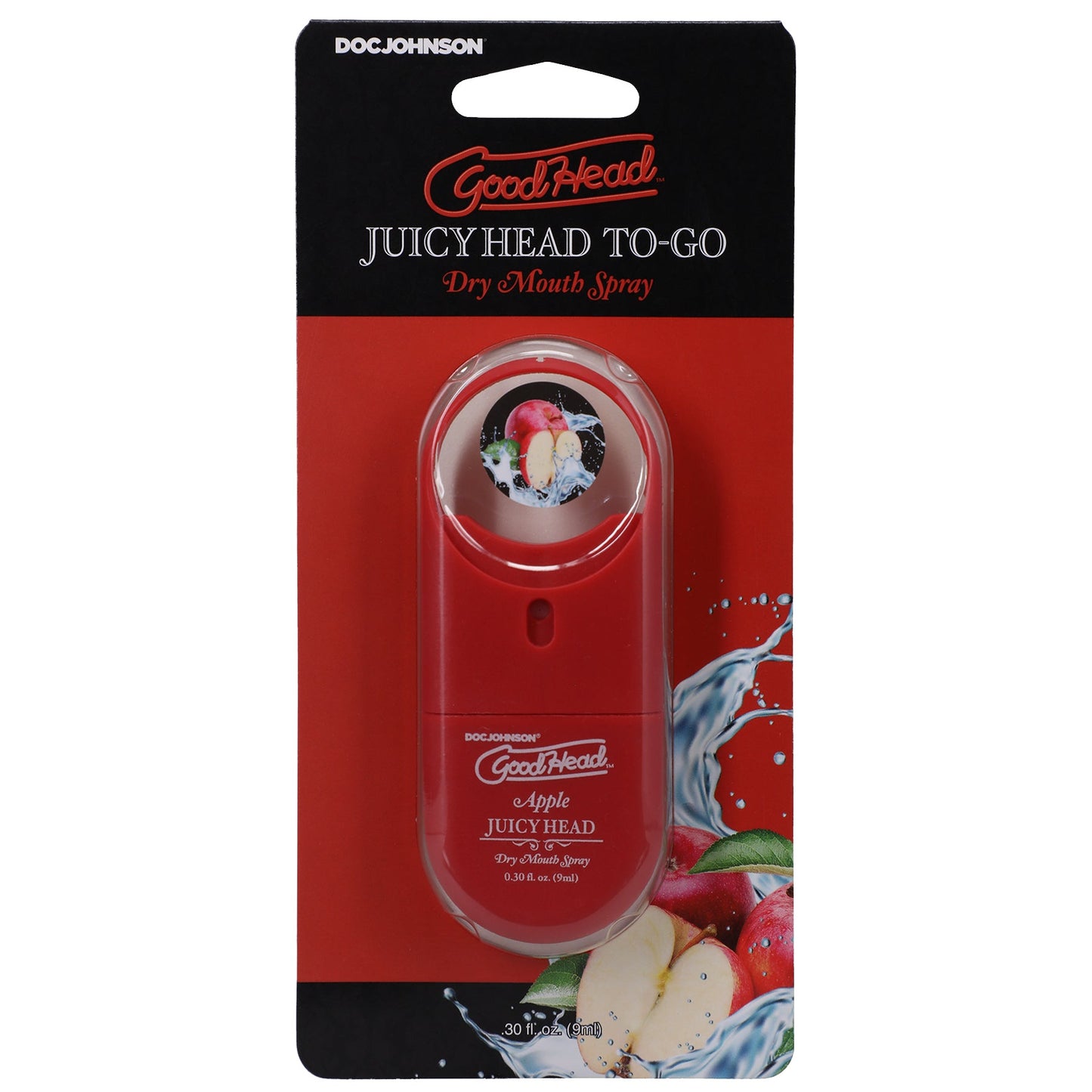 GoodHead Juicy Head To-Go – Travel Size Salivating Oral Spray - Apple