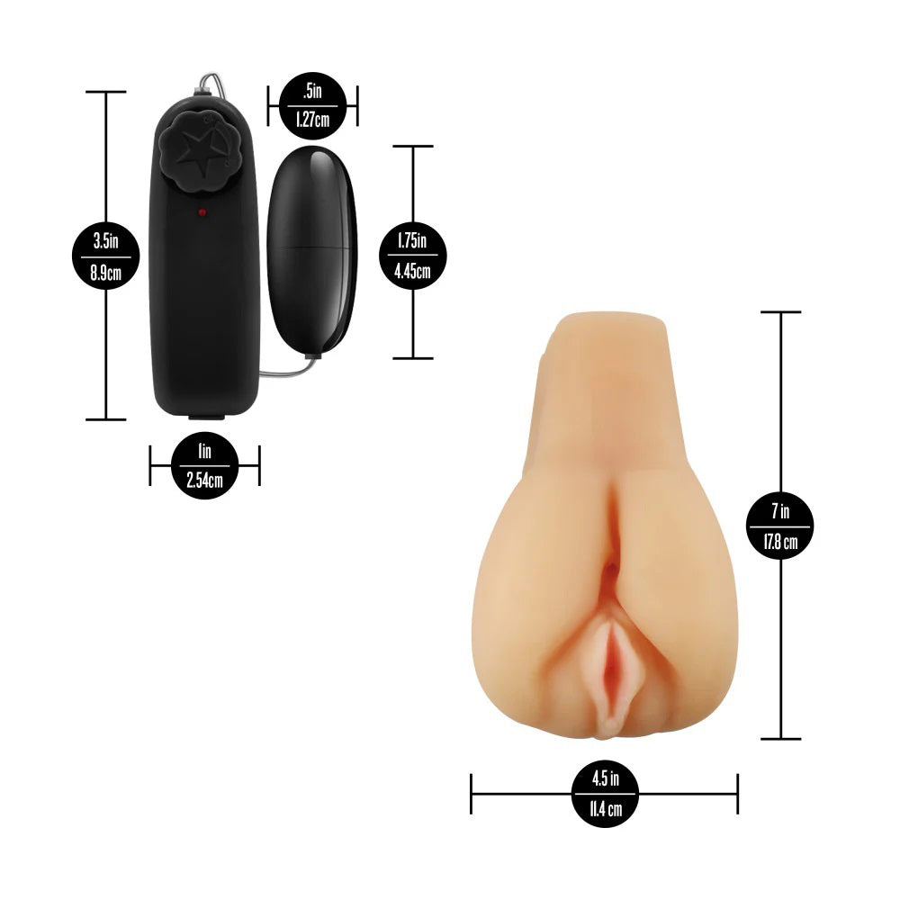 Enlust Jordyn (Beige) – Life-Sized Dual Entrance Masturbator