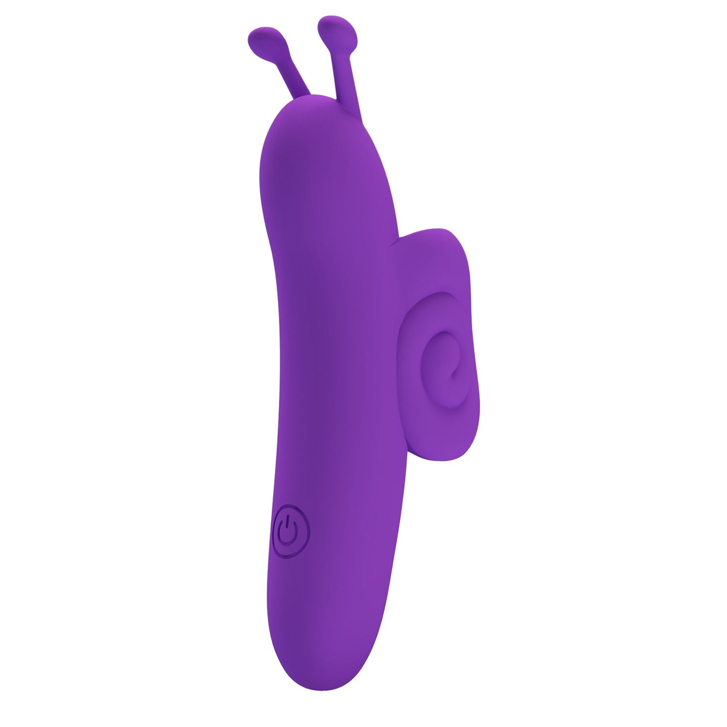 Rechargeable Snail – Ergonomic Silicone Finger Vibrator with 10 Vibration Modes
