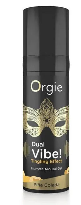 Orgie Dual Vibe Pina Colada – Kissable 15ml Vibrator Gel