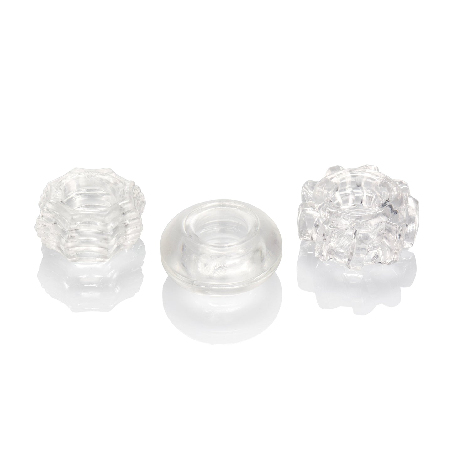 Reversible Ring Set – Stretchy Durable Erection Enhancers 3-Piece Set