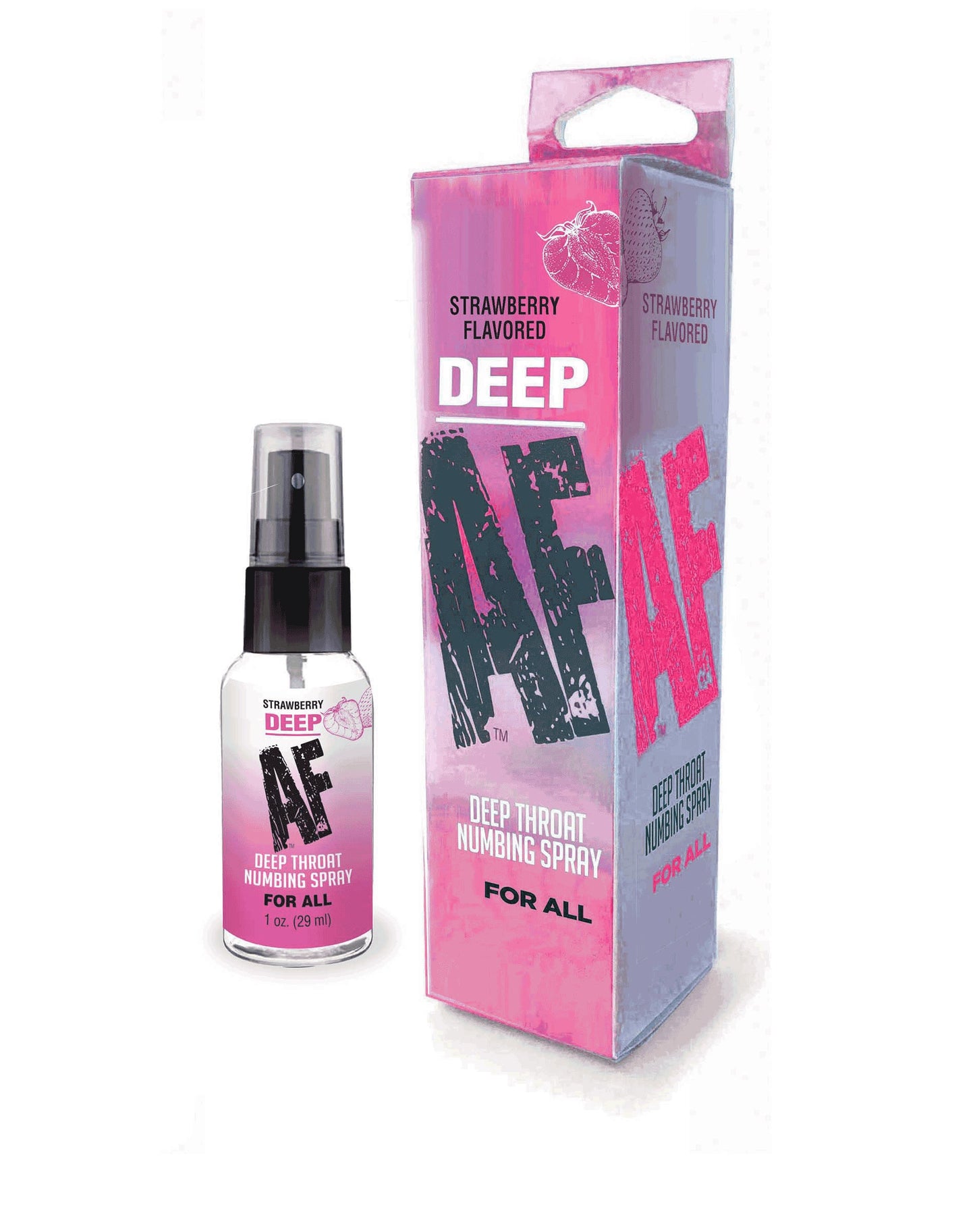 Deep AF (Strawberry) – Flavored Oral Desensitizer Spray 29 ml