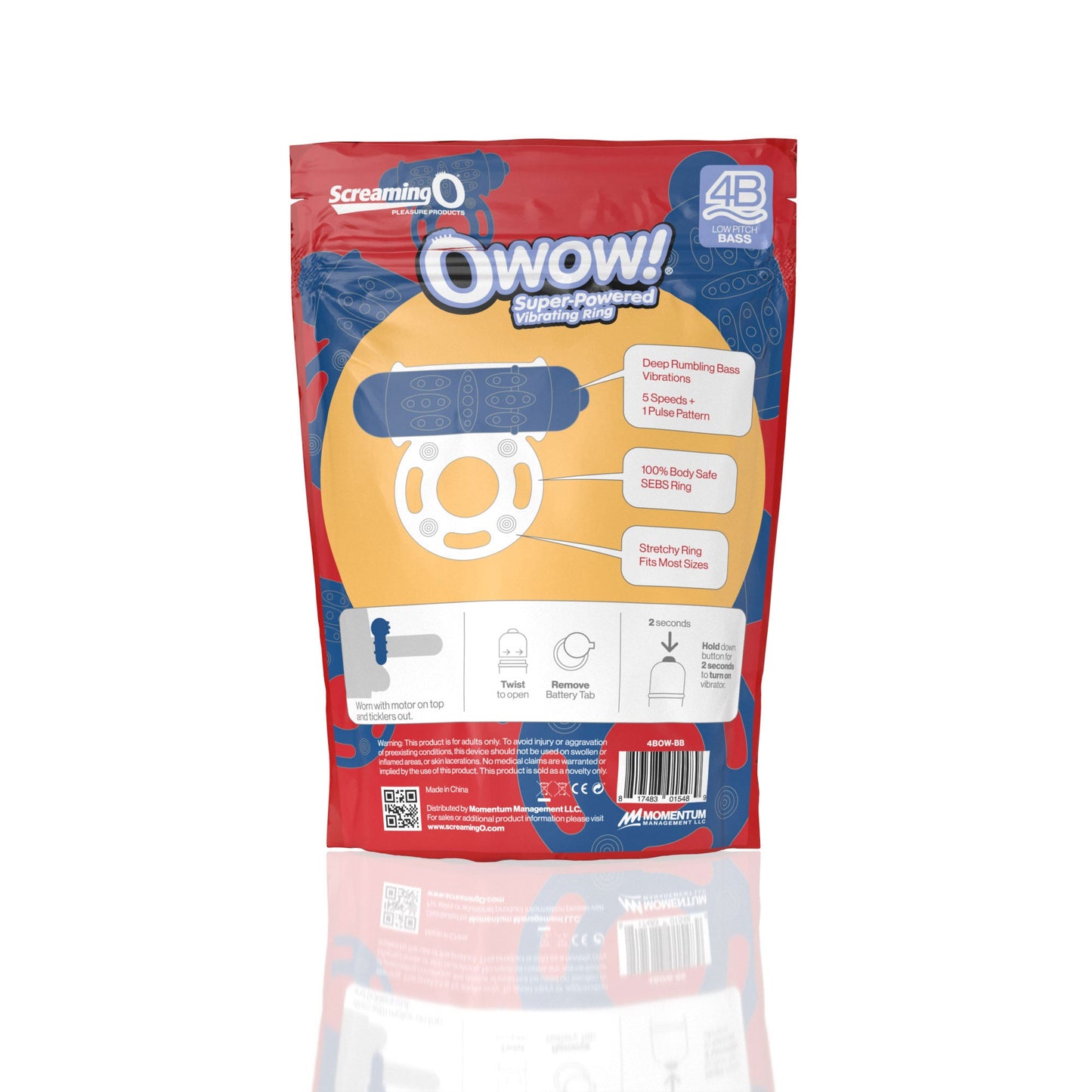 Owow 4B Low Pitch Bass (Blueberry)