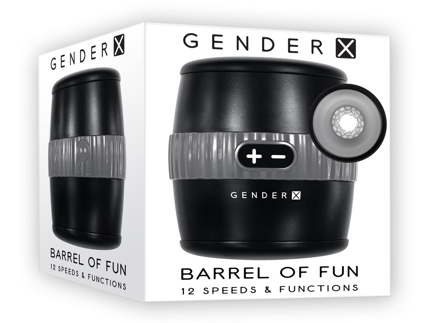 Gender X Barrel of Fun – USB Rechargeable Stroker