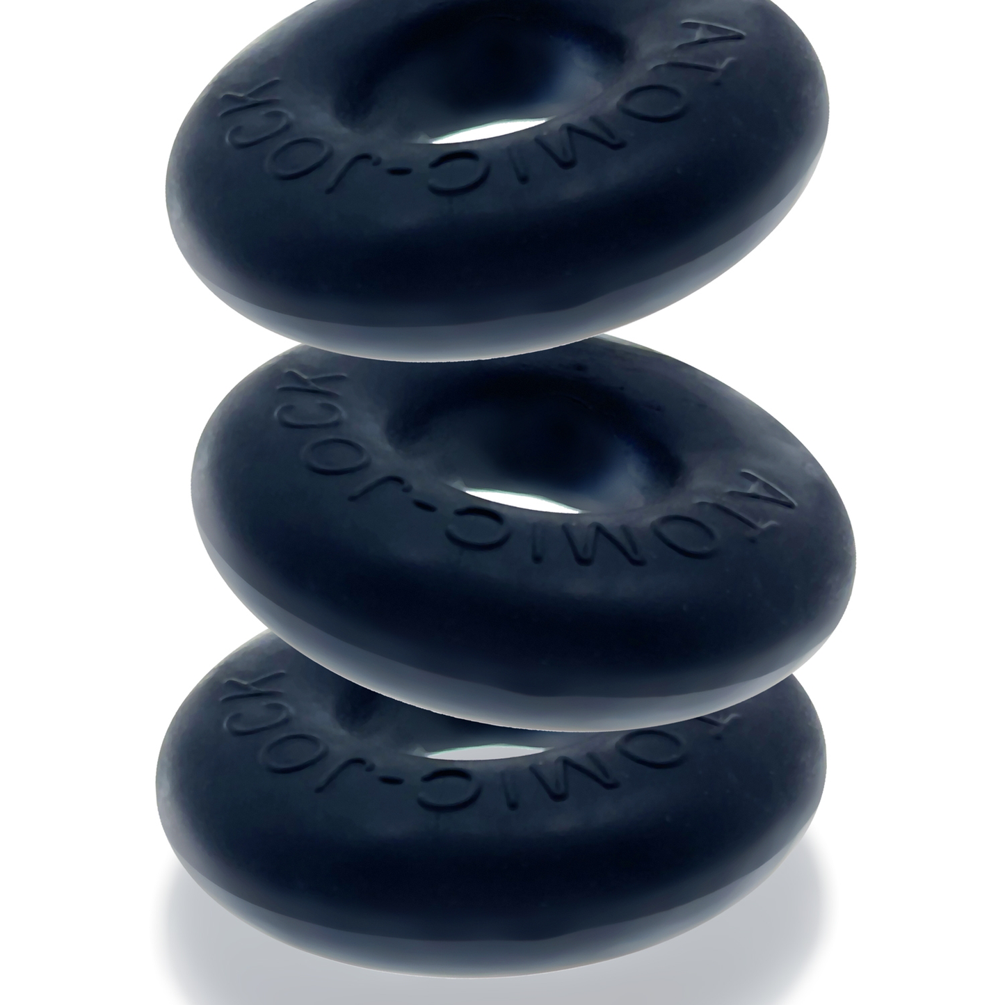 Oxballs Ringer 3-Pack (Night Black) – Silicone Cockring Set