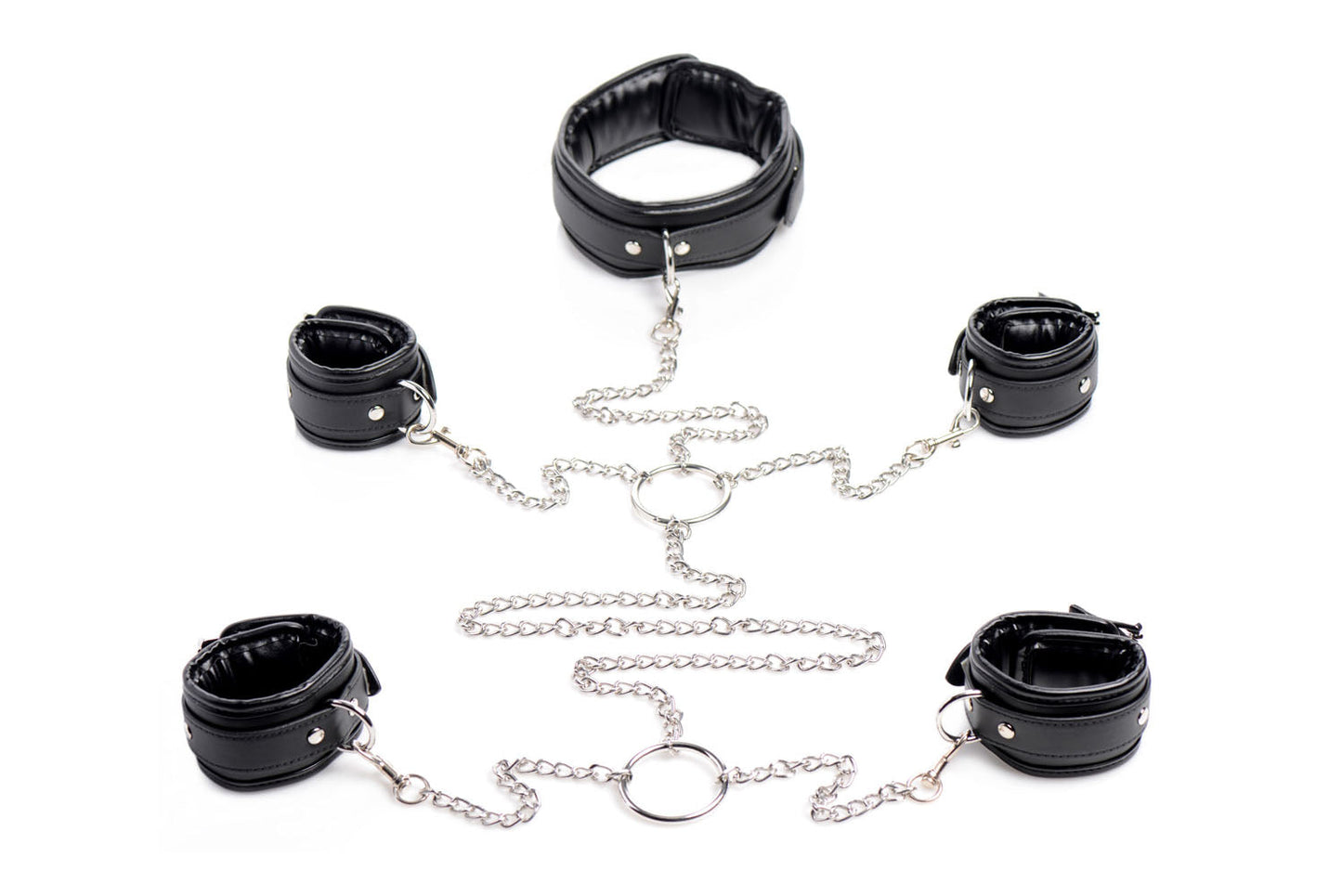 Adjustable Slave Bondage Shackle Set for Ultimate Restraint